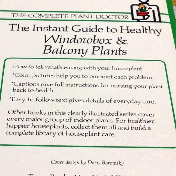 3 for $10 book sale! Vintage Gardening Book, Window Box & Balcony Plants - Picture 3 of 7